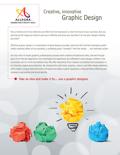 Graphic Design - Allegra Print Design Marketing | Allegra Print Design ...
